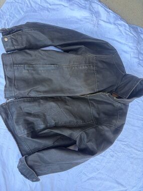Arizona Jean Company Black Quilted Jacket Label